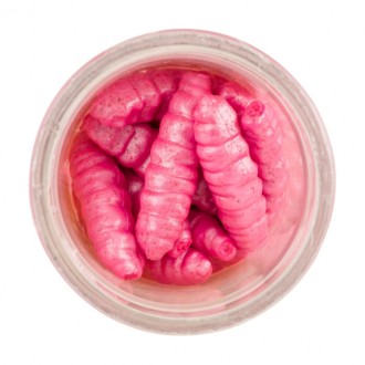 Vosí larva Berkley Gulp Honey Worm 3,3cm Bubble Gum 18ks