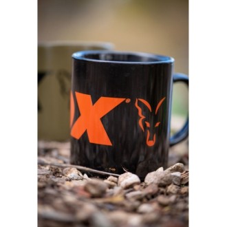 Fox hrnek Collection Ceramic Mug Black Orange 350 ml