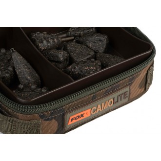 FOX pouzdro Camolite Compact Rigid Lead & Bits Bag