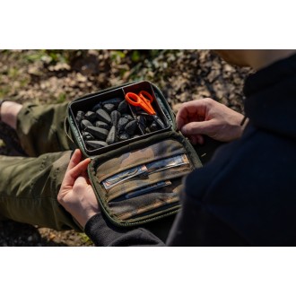 FOX pouzdro Camolite Compact Rigid Lead & Bits Bag