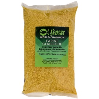 Sensas Chapelure Fluo-Jaune (žlutá angl.vločka) 700gr