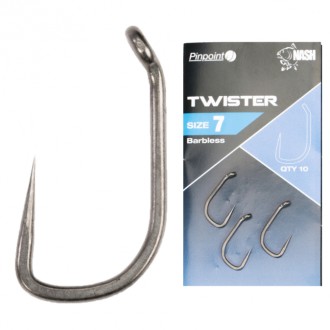 Nash háčky Twister Barbless 10ks