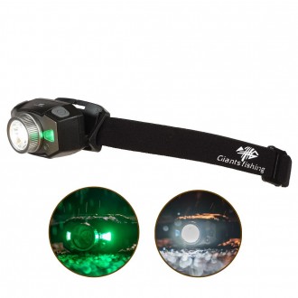 Giants fishing Akční set - Pouzdro na elektroniku Medium + Čelovka Headlamp LED Deluxe 300