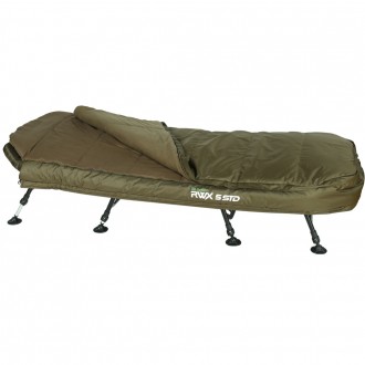 Giants fishing Lehátko + spací pytel Bedchair/Sleeping Bag System RWX 5 STD