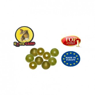 Gumové korálky Extra Carp rubber beads 4mm 20ks