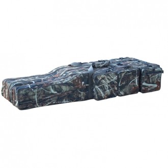Suretti obal na pruty tříkomorový CAMO 135cm