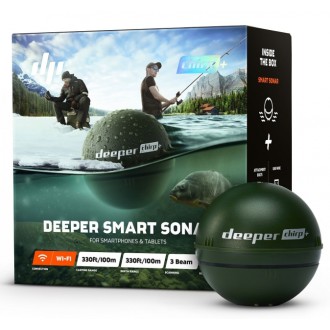 Deeper nahazovací sonar Fishfinder Chirp+