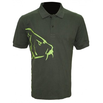 Zfish tričko Carp Polo T-Shirt Olive Green