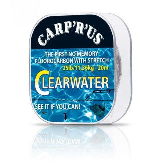 Carp"R"Us Clearwater návazcový fluorocarbon 20m 25lbs 11,36kg