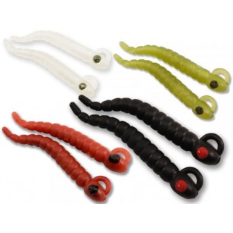 Carp"R"Us rovnátko dlouhé červ MouthSnagger 8ks clear