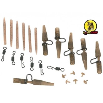 Extra Carp závěsky Camou Heavy Lead Clip Set