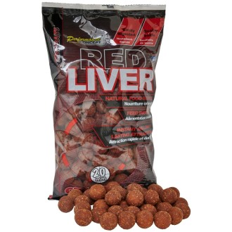 Starbaits boilies Red Liver 1kg 20mm