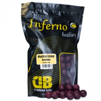 Carp Inferno boilies Nutra Line 20mm 1kg Švestka