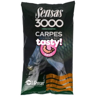 Krmení Sensas 3000 Carp Tasty Krill (kapr krill) 1kg