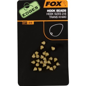 Fox zarážky Edges Hook Bead Khaki 2-6