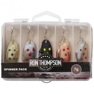 Ron Thompson sada rotačních třpytek Spinner Pack  7g