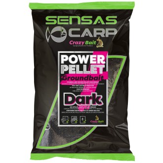 Sensas krmení UK Big Bag Power Pellet Plus Dark 2kg