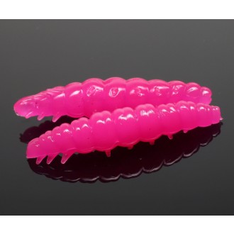 Libra Lures Larva Hot Pink 019 ( sýr ) 35mm 12ks
