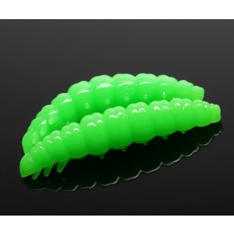 Libra Lures Larva Hot Green 026 ( sýr ) 35mm 12ks
