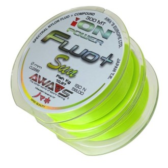 Vlasec Awa-S ION POWER Fluo+ Sun 0,203mm 2 x 300 m
