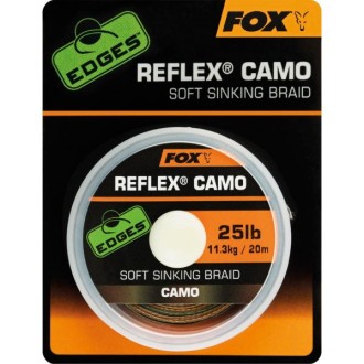 Fox návazcová šňůrka Edges Reflex Camo 20m 35lb