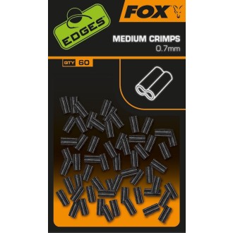 Fox Edges Medium Crimps 0,7mm 60ks