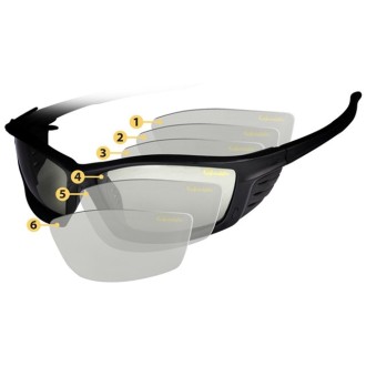 Gamakatsu Polarizační Brýle G-Glasses Gray Red Mirror