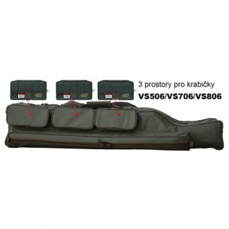 Suretti obal na pruty tříkomorový 95 cm