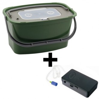 Giants Fishing řízkovnice 7litrů + vzduchování ZDARMA!