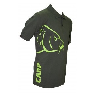 Zfish tričko Carp Polo T-Shirt Olive Green