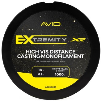 Avid vlasec Extremity XR High Vis Mono 1000m