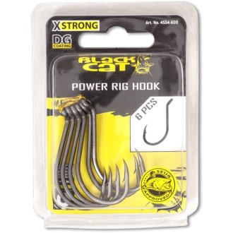 Black Cat háček DG Coating Power Rig Hook 5ks