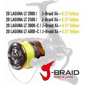 Daiwa naviják 20 Laguna LT 3000-C JB4 0.19YL