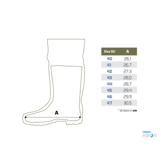 Delphin brodící holínky HRON