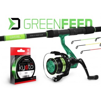 Delphin feederový set  GreenFEED 300cm/100g + 3T + 0,261mm