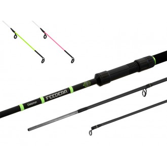 Delphin prut  FEEDERA + 2 špičky 300cm/100g/3 díly