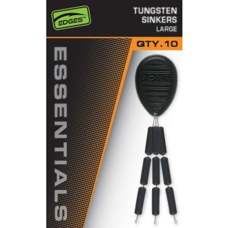 Fox zátěž Edges Essentials Tungsten L 10 ks