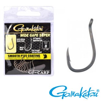 Gamakatsu háčky Wide Gape Super 10ks