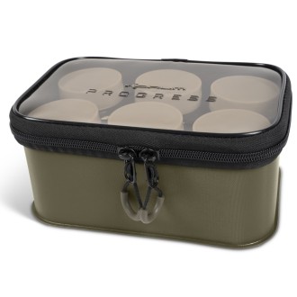 Korum pouzdro Progress EVA Hookbait Pouch 6 Tub
