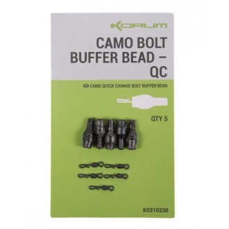 Korum závěsky Camo Bolt Buffer Bead QC 5 ks