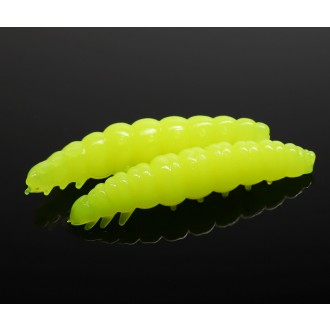 Libra Lures Larva Hot Yellow 006 ( Sýr ) 35mm 12ks