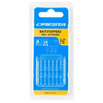 Spro Cresta zarážky Baits Stoppers mini+extenders 24 ks