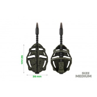 ZFISH krmítko Method Feeder Spider Medium