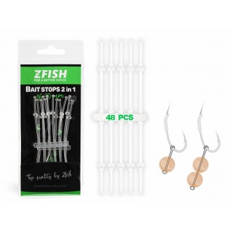 ZFISH zarážka Silicone Boilie Stops 16-30 mm
