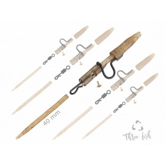 ZFISH Závěska Heavy Duty Clip Complete Pin Set 40 mm